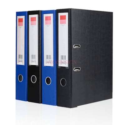 1 pcs A4 Binder Punch Folder 2 Hole Data Folder Office Personnel File Folder