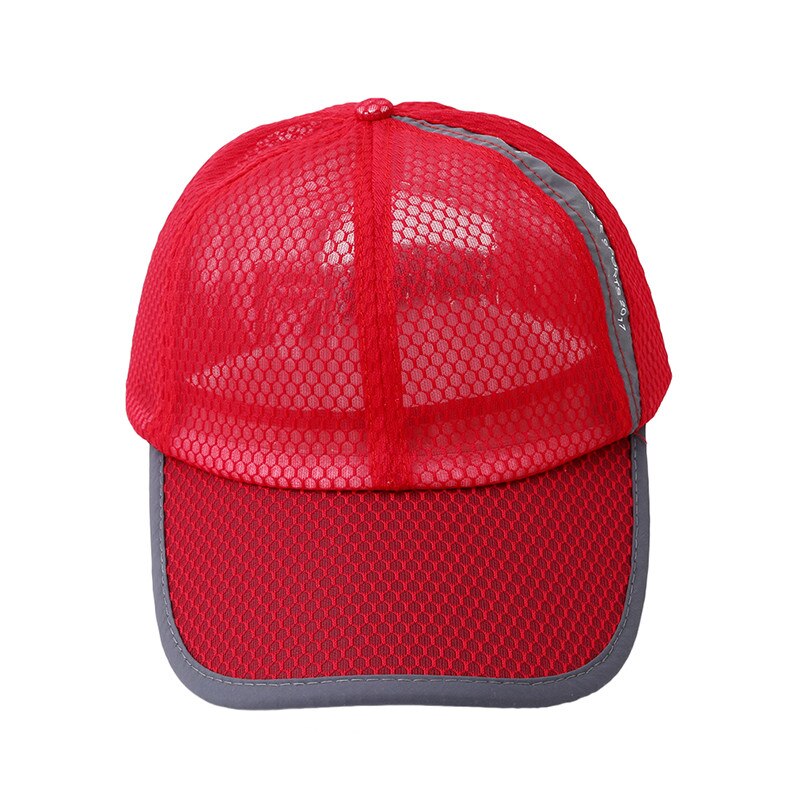 Unisex sommer åndbar golf kasket hat til kvinder mænd mesh cap snapback hat golf cap mænd sport mærke hat golf cap mænd: Vandmelon rød