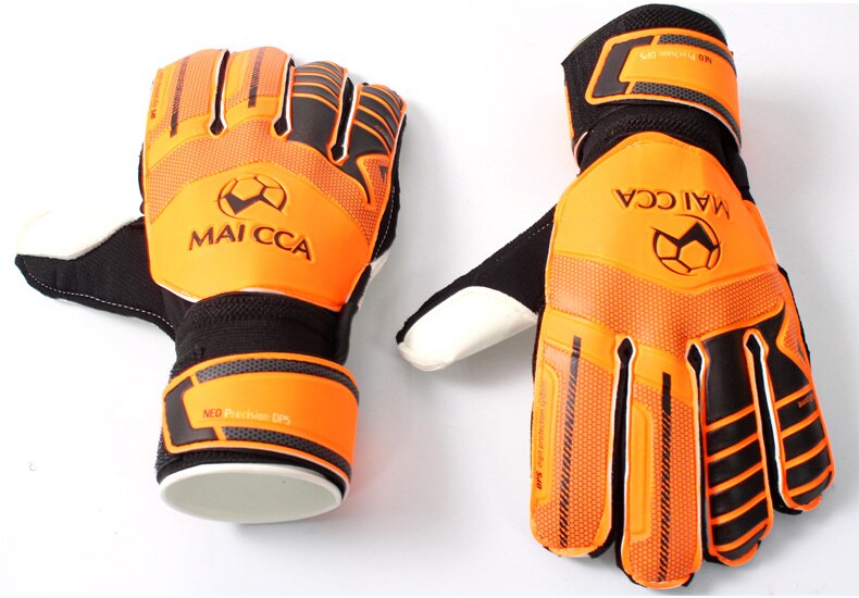 Adult & Children Goalkeeper Gloves Finger Protection Thicken Latex Soccer Football Goalie Gloves Goal keeper Gloves