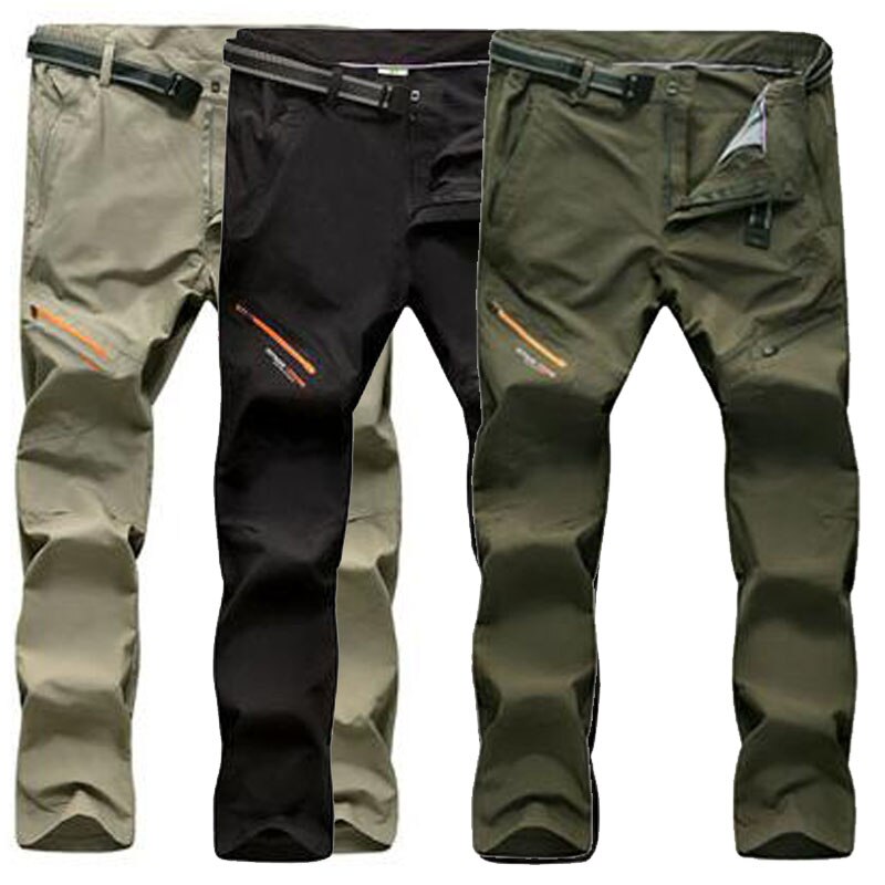 Aufdiazy heren lente zomer snel drogende wandelbroek heren outdoor sport dunne ademende broek fiets visbroek  jm032
