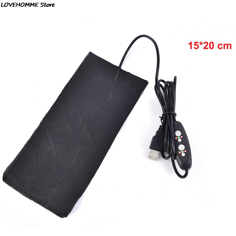 Placa aquecedora portátil de inverno, 20 estilos, 1/peças, suprimentos, aquecimento usb, placa para mouse pad, sapatos golfos: Style13 1PCS