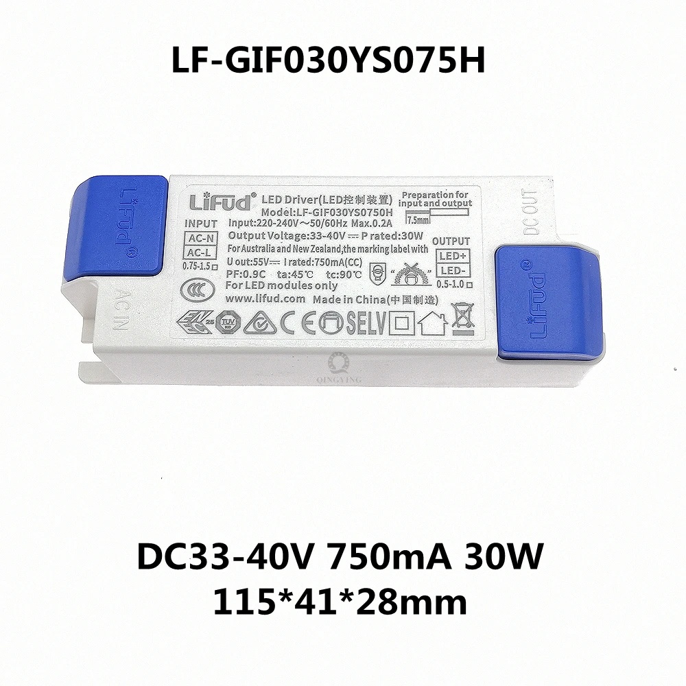 No Flicker LiFud LED Driver LF-GIRxxxYS Series 135mA 200mA 300mA 450mA 600mA 700mA 900mA 1000mA 1200mA 1300mA 1400mA 1500mA