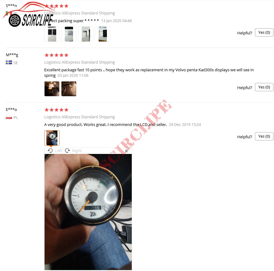 Snelheidsmeter/Toerenteller Lcd Display Voor Kenworth Trucks/Vdo Internationale/Vdo Cockpit Vision/Jcb Tractor/Volvo penta Boot