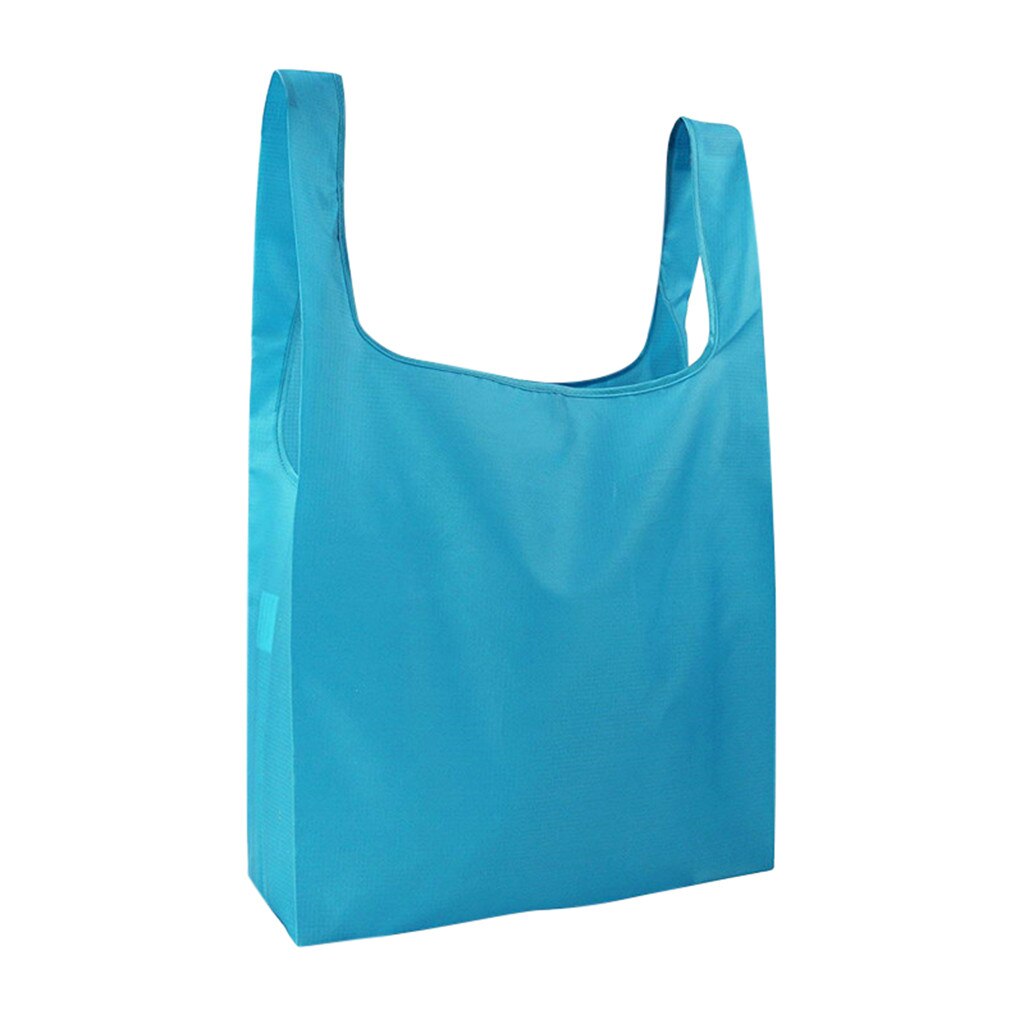 Shoppping Bag Eco-friendly Foldable Storage Bags Recycle Handbag Travel Tote portable shopping bag reusable eco-friendly bag#45: B