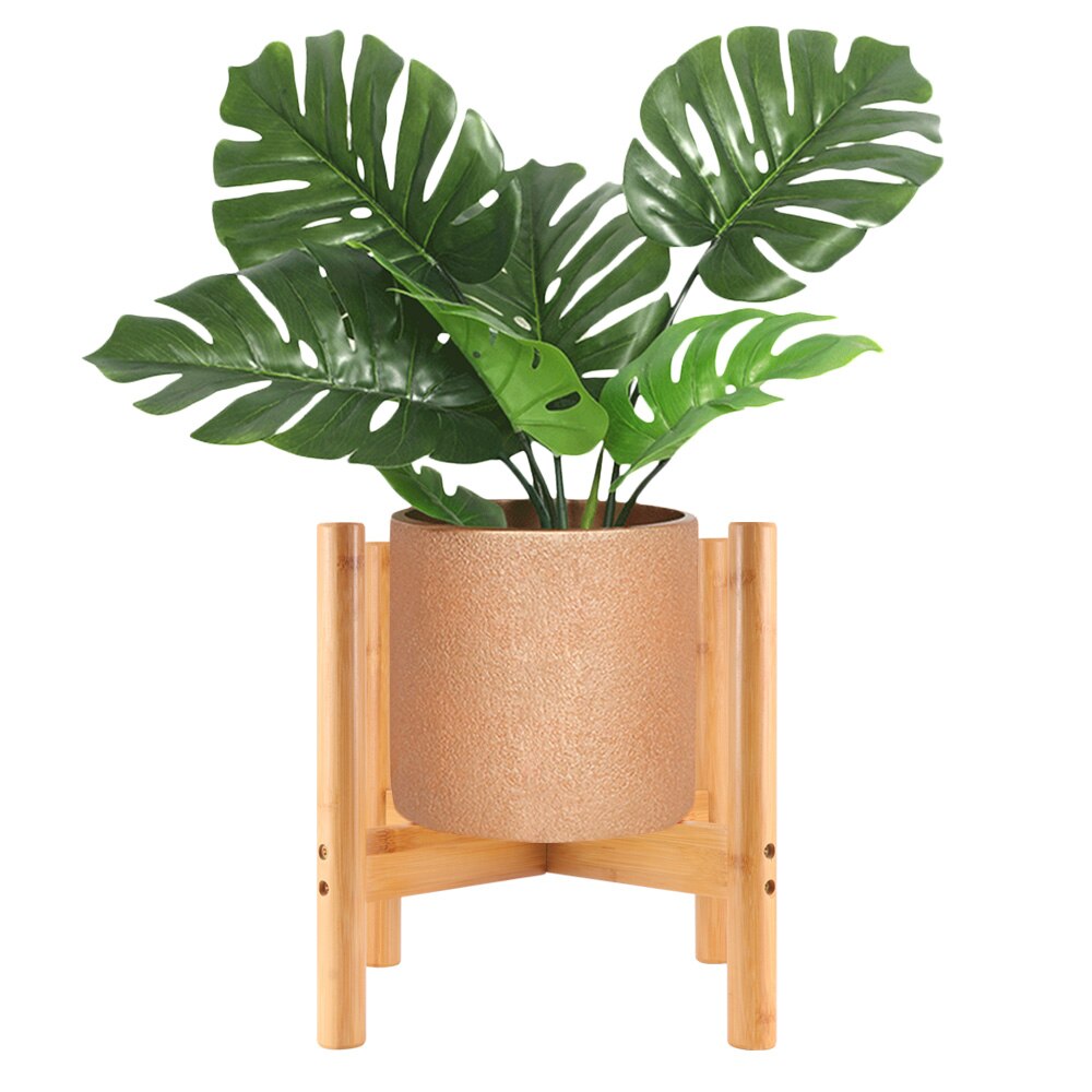 Urtepotteholder enkel plantestand fast urtepotteholder indendørs udendørs potteplanter display urtepotteholder