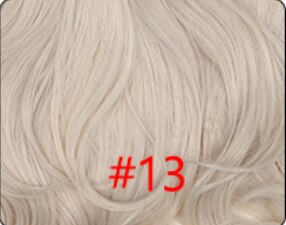 Hair Nest Hair Extension Clip Secret Fish Line Hairpiece Body Wavy Hair Synthetic Hair For Women Curly Hair18Inch Length: 13