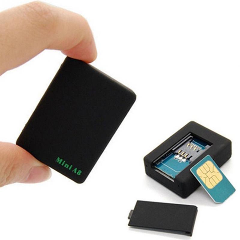Søt svart mini global locator ekte sporingsenhet  #0528 ganger bil barn kjæledyr tracker gsm/gprs/gps