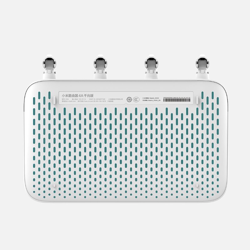 Globale Verion Xiaomi Router 4A Gigabit Auflage 1000M 2,4 GHz 5GHz WiFi DDR3 128MB Wifi Router WiFi Verlängerung 4 Antenne APP Kontrolle