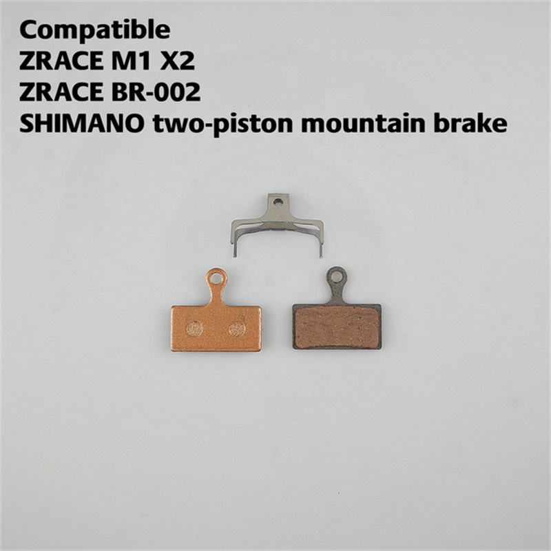 ZRACE M1 X2/X4/BR-002/BR-005 Brake Metal Pads,Ice tech,Cooling Brake Pads,TCE-TECH,Compatible with J02A/J03C/J04C/hope: WHITE