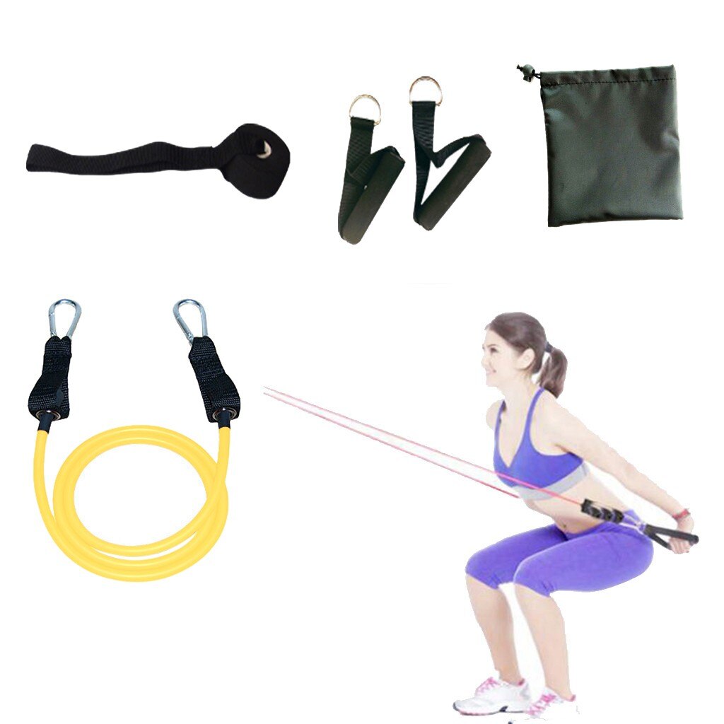 Resistance Bands Set Expander Yoga Oefening Fitness Rubber Buizen Band Stretch Training Thuis Sportscholen Workout Elastische Pull Touw
