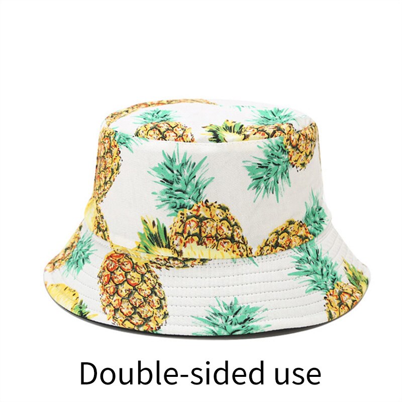 Chapeaux de soleil pour femmes | Chapeau à motifs de fruits tropicaux imprimés pour femmes, chapeau de Sport de plein air, chapeau avec nœud de pêcheur décontracté: 110