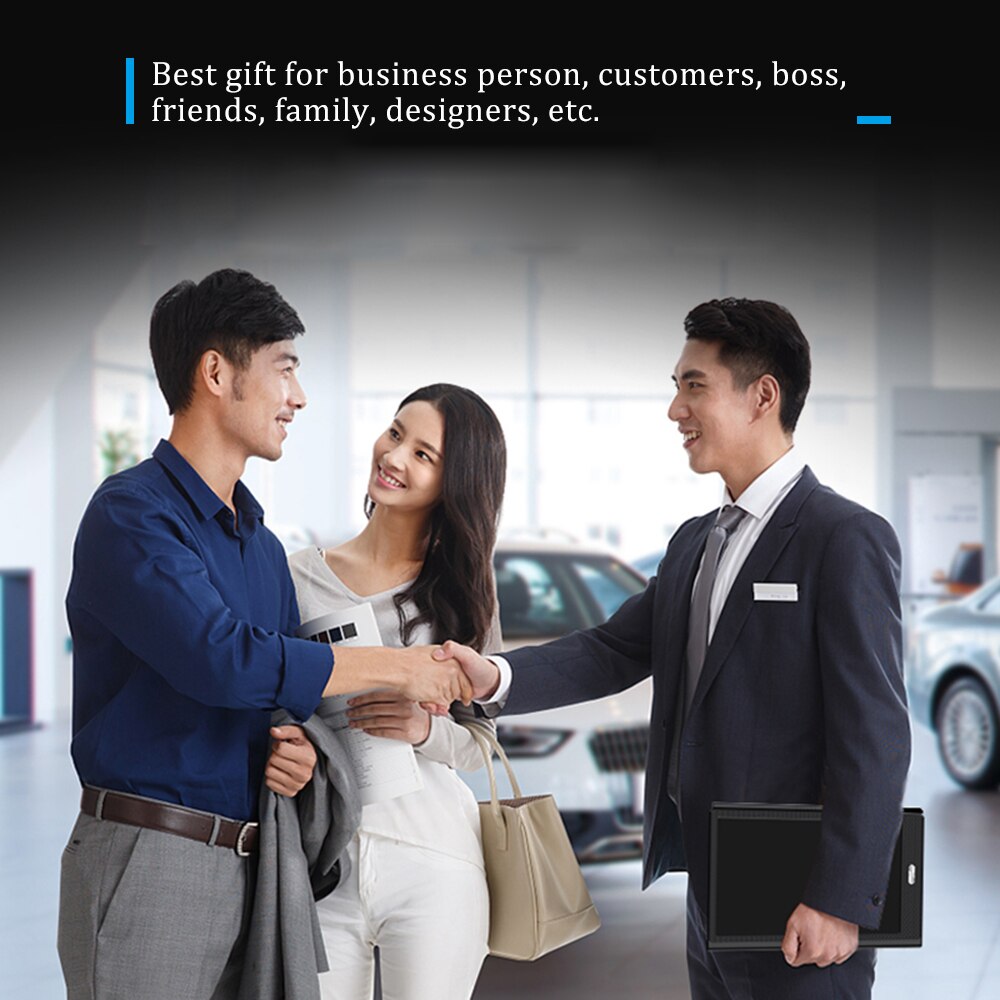 Business Style 10 Inch LCD Writing Tablet Electronic Drawing & Writing Board Graphics Handwriting Pad with Writing Stylus Erase