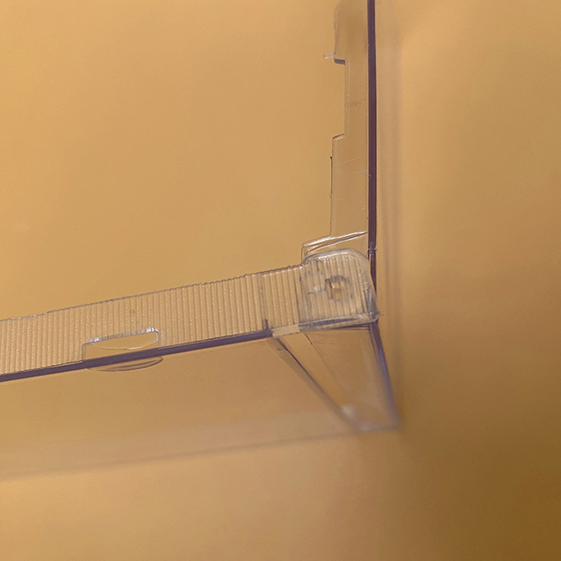 Quadratische CD-Box mit transparentem Boden, leeres CD-Gehäuse, PP-Kunststoff, milchig transparentes CD-Gehäuse, CD-Gehäuse, Kapazität 2 Scheiben