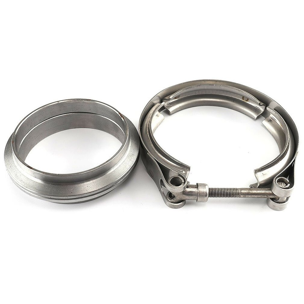 V-shaped Stainless Steel Hose Clamp Pipe Clamp Flange Clamp Flange Turbo Exhaust Automobile Modified Accessory