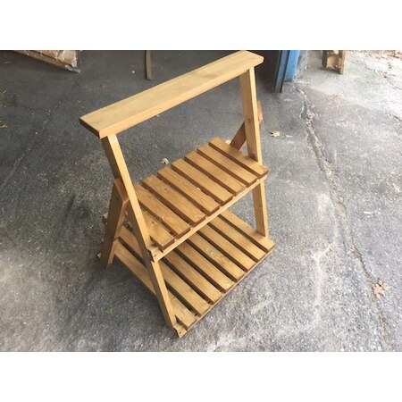 Flower Pot Planter Stand Folding Wooden Flower Pot