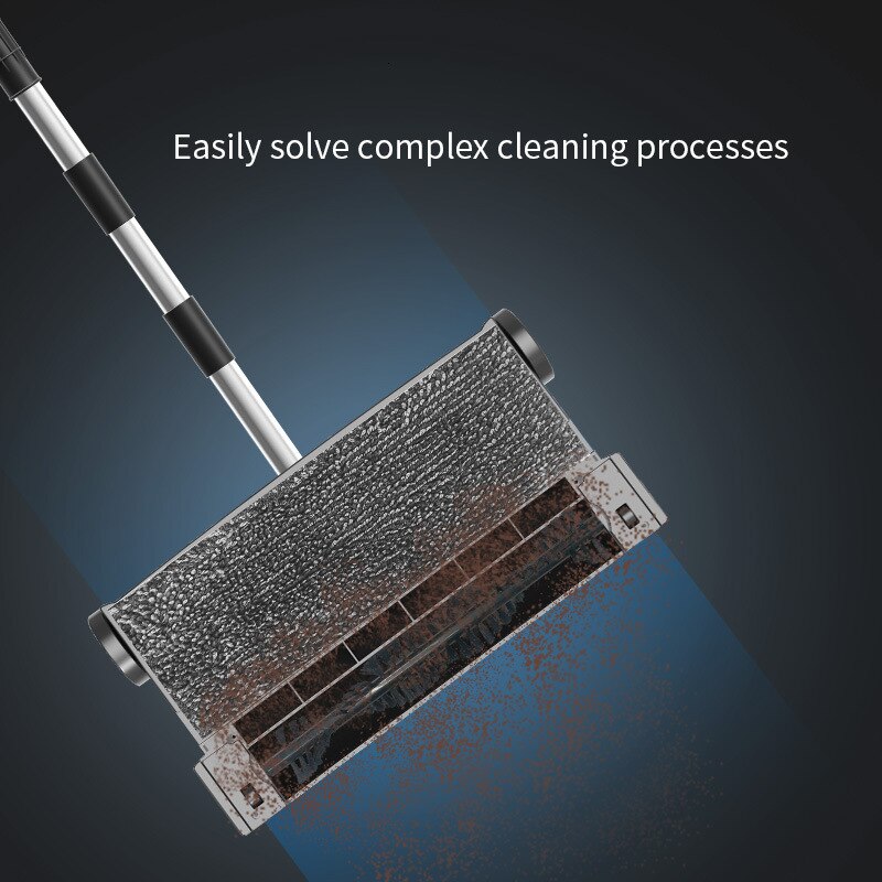 Household Push Sweeper Vacuum Cleaner Wireless Electric Mop Rechargeable Strength Floor Cleaning Machine Handheld