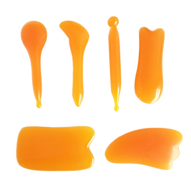 Chinese Gua Sha Scraping Massage Tools Kit Hand Made Guasha Scraper Board for Physical