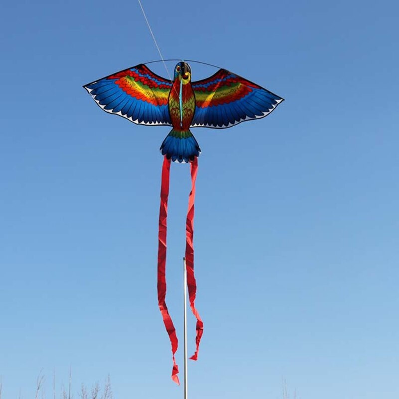 perroquet cerf-volant oiseau cerfs-volants en plein air volants jouets cerf-volant pour enfants enfants Q6PD