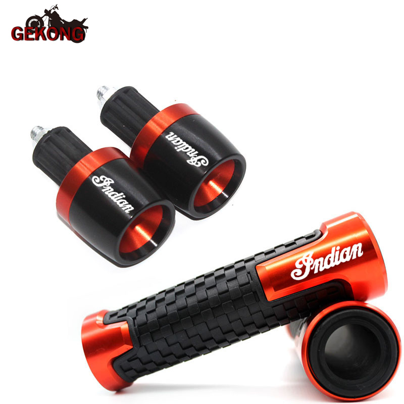 Fit For Indian FTR 1200 S FTR1200 Carbon / Rally Chief VINTAGE Scout Motorcycle Handlebar Hand Grips Handle Bar End Cap