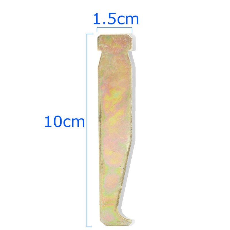 Cleaning Rails Chainsaw Bar Groove Cleaner For General Chainsaw Guide Bar 10cm High-Carbon Steel Coloring Zinc Cleaner