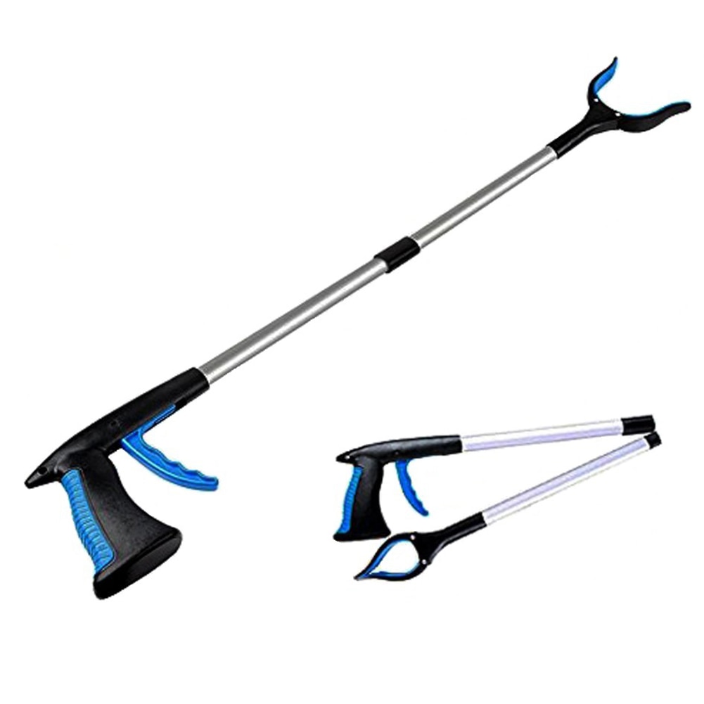 Gospodarstwa domowego śmieci zbieracz przenośne składane długie zaciski robić śmieci chwycić narzędzie robić podnoszenia małych elementów robić domu ogród odpadów ulec poprawie chwytak