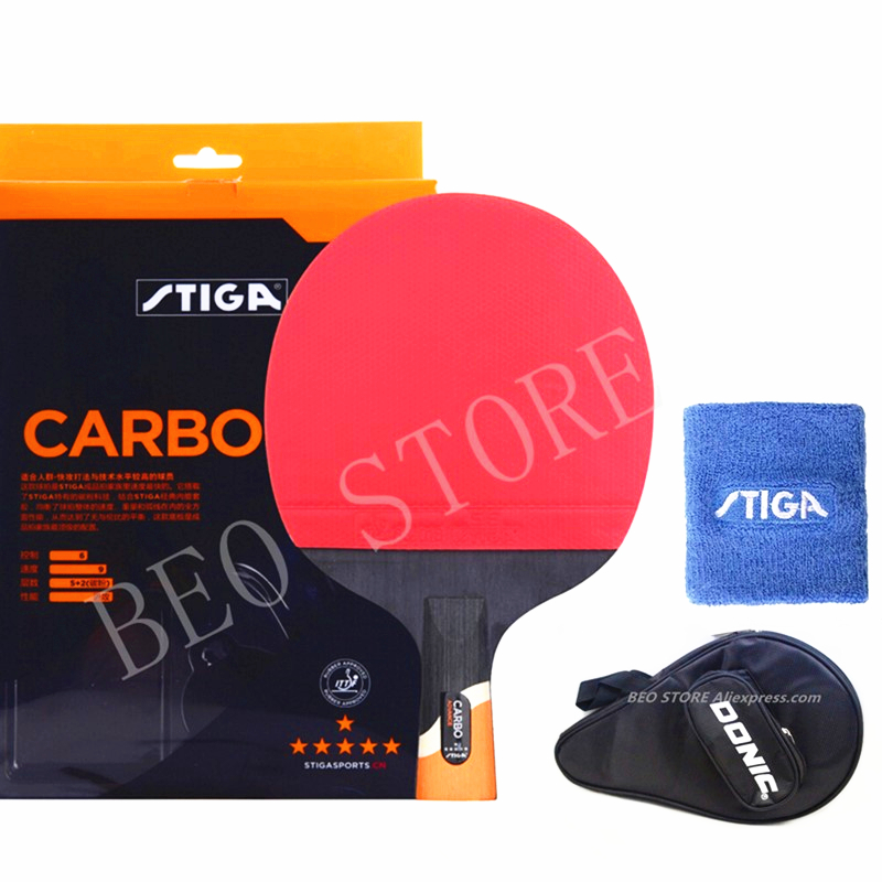 Raqueta de tenis de mesa STIGA, raqueta de 6 estrellas, raquetas de tenis de mesa, raqueta de tenis de mesa, raqueta de tenis de mesa: Rojo