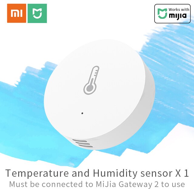 Xiaomi Mijia Smart Temperature Humidity Sensor Intelligent Environment Sensor Zigbee connection work with Mi Home gateway 2: Mijia Humidity Sen