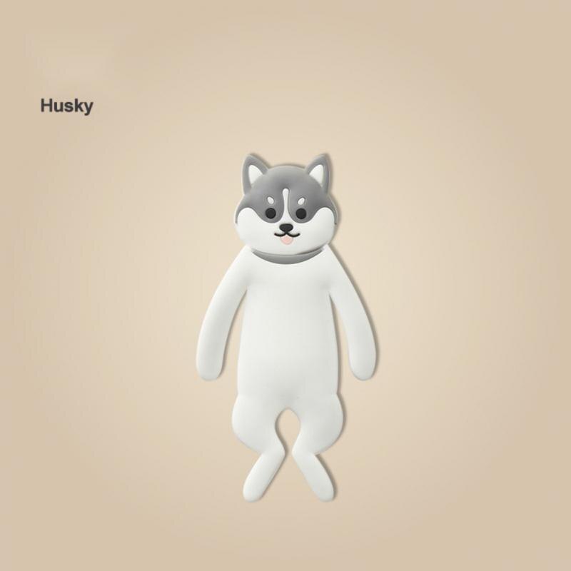 Refrigerator Magnets With Hooks Animal Magnetic Powerful Magnet Hooks Multifunctional Keys Refrigerator Hooks Cute Cow Bear: 03