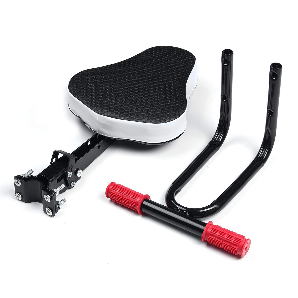 Siège enfant selle de vélo avant Portable pliable enfants chaise de sécurité siège avec main courante pour vélo pour 2 à 6 enfants pliable