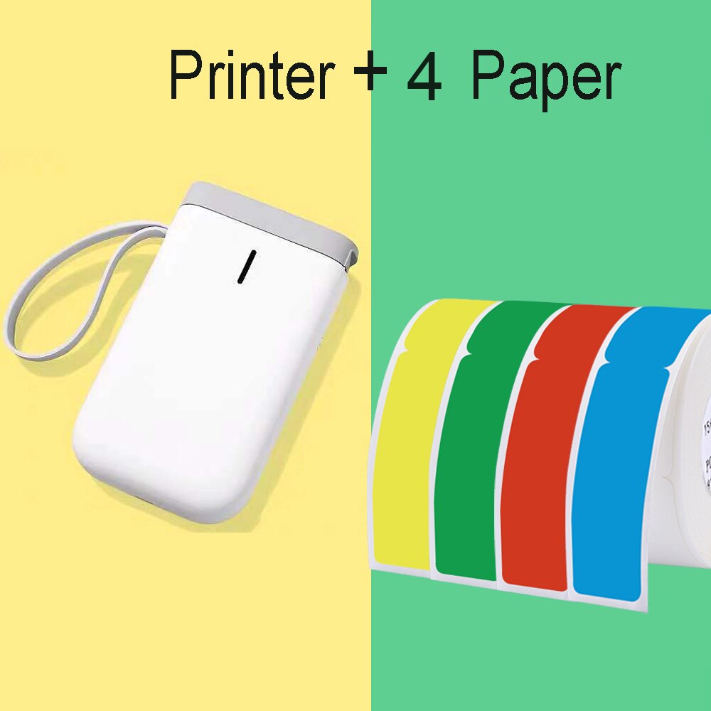 Thermische Printer Mini Handheld Sticker Kabel Label Printer Bluetooth Aansluiting Voor Mobiele Telefoon Android En Ios D11 Printers