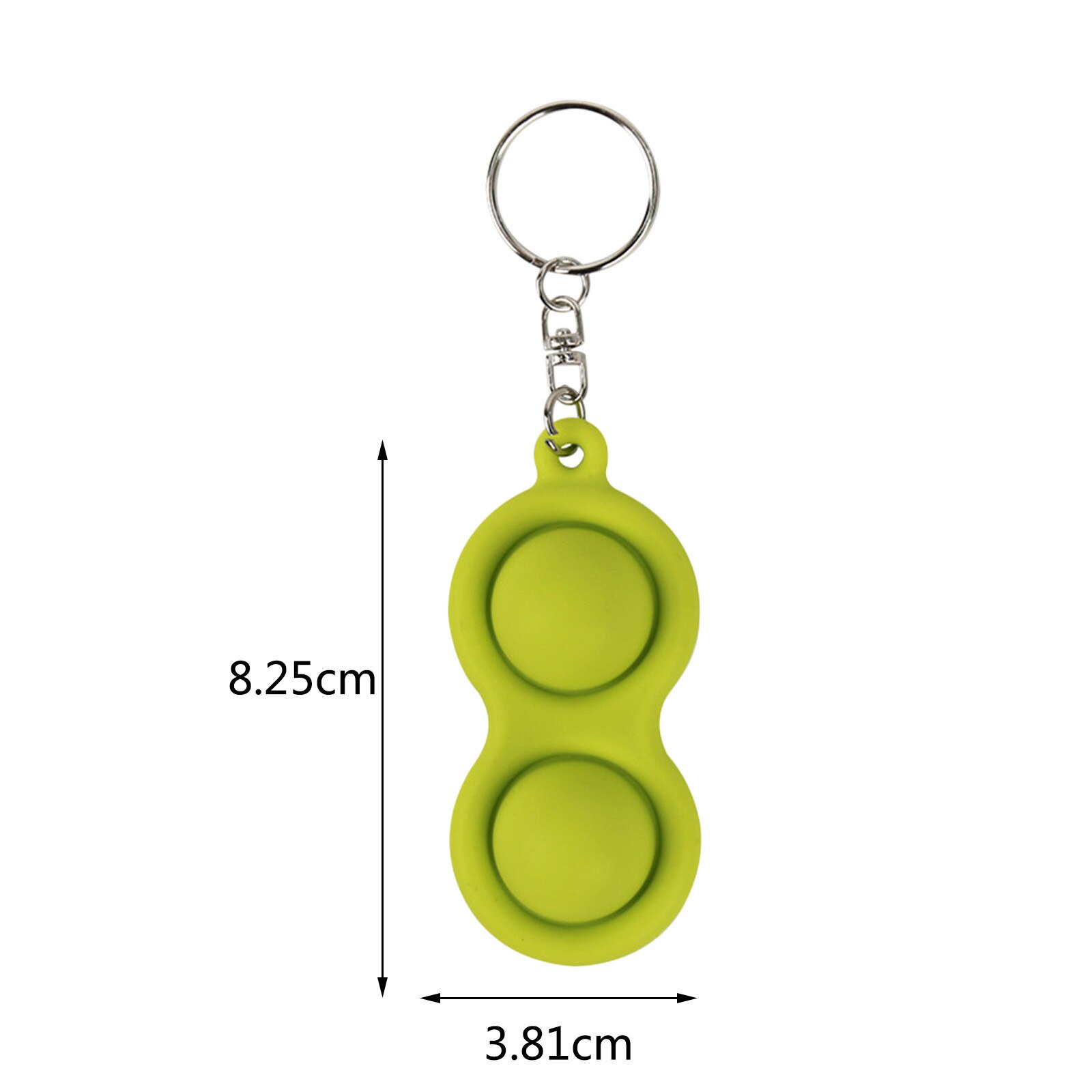 Simple Dimple Fidget Toys For Children Adult Popsit Fat-brain Pressure Pressure Reliever Board Controller Educational: Army Green