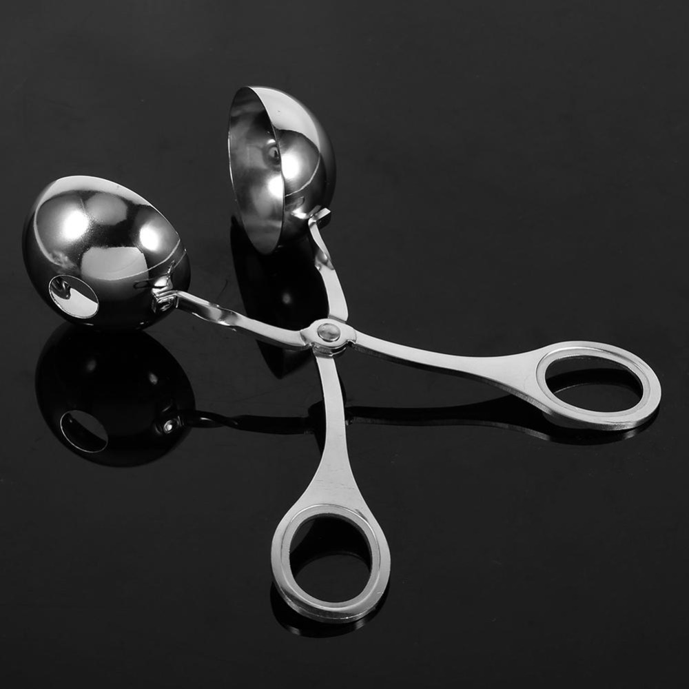 Roestvrij Staal Vlees Bal Maker Gehaktbal Clip Scoop Rijst Ice Ball Maker Grote Keuken Gereedschap