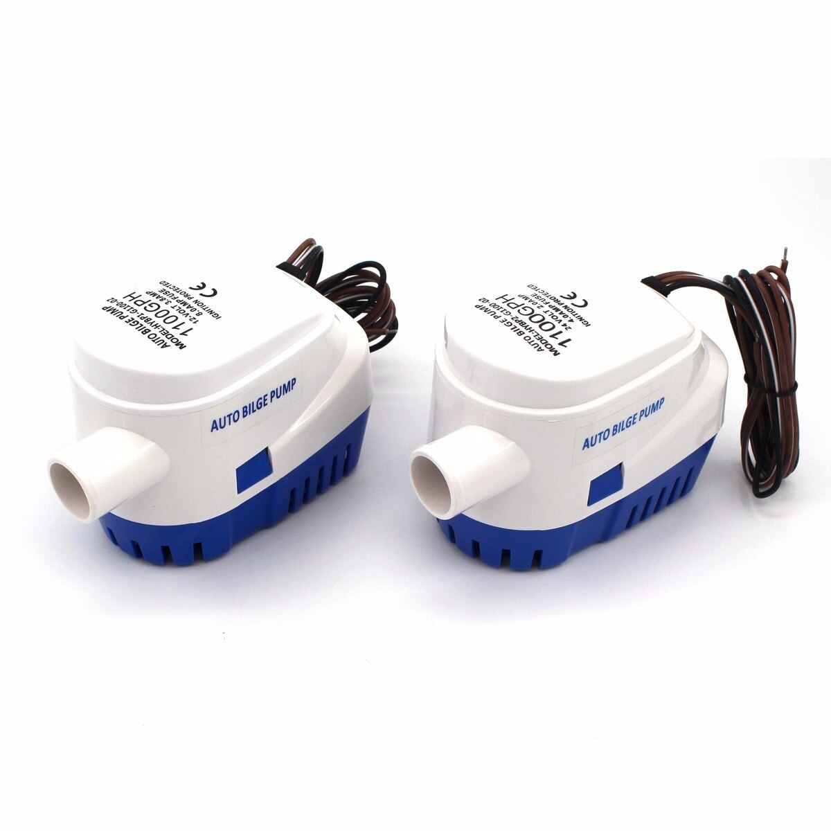 Volledig Auto Lenspomp 600 750 1100GPH DC 12 V 24 V elektrische Waterpomp Voor Aquario Dompelpompen Watervliegtuig Motor Homes Woonboot boot
