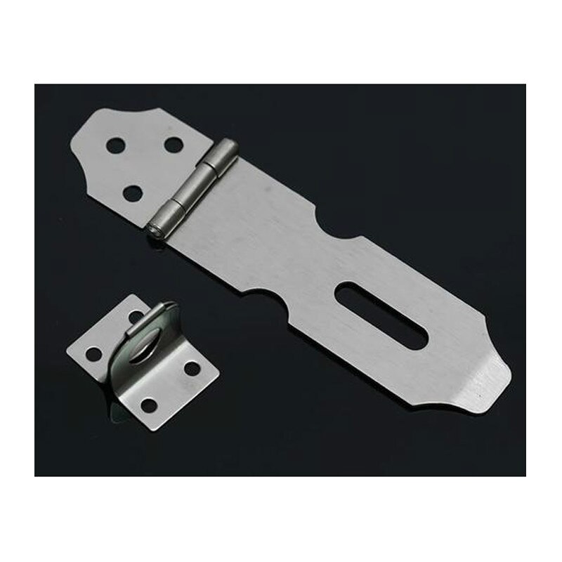 Stainless steel door latch can be added padlock cabinet door door door latch door nose old padlock buckle