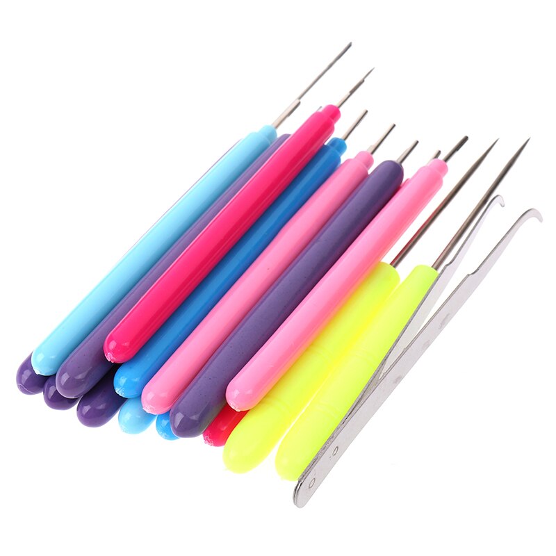 16Pcs Paper DIY Set Quilling Paper Tool Tweezer Needle Pins Slotted Pen Tool Kit