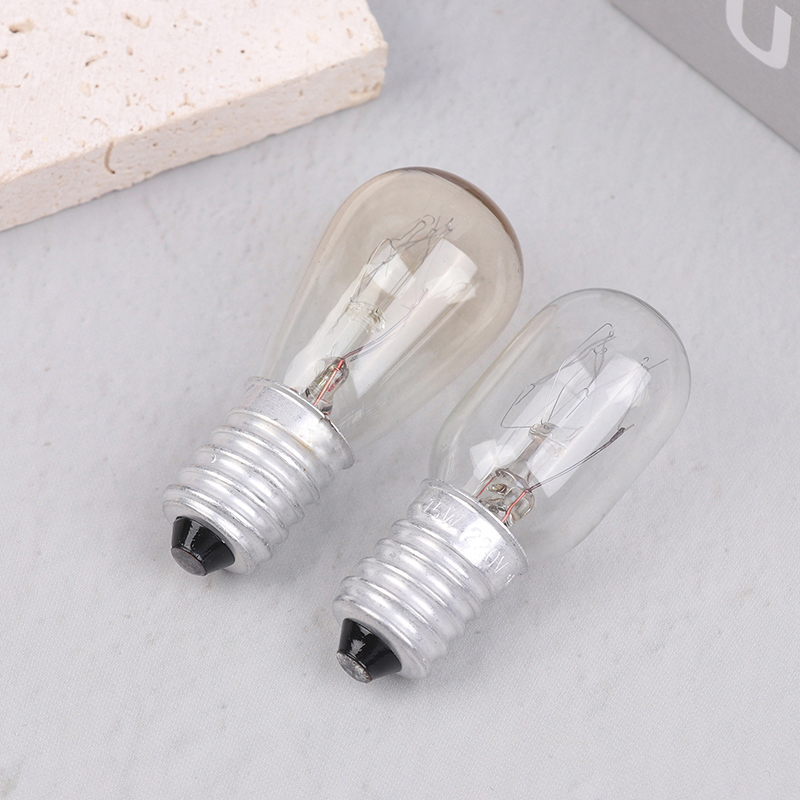 5 st.  e14 saltlampor, globlampor 220v-230v 10/15/20/25w glödlampor, kylskåpsugn, reservlampor