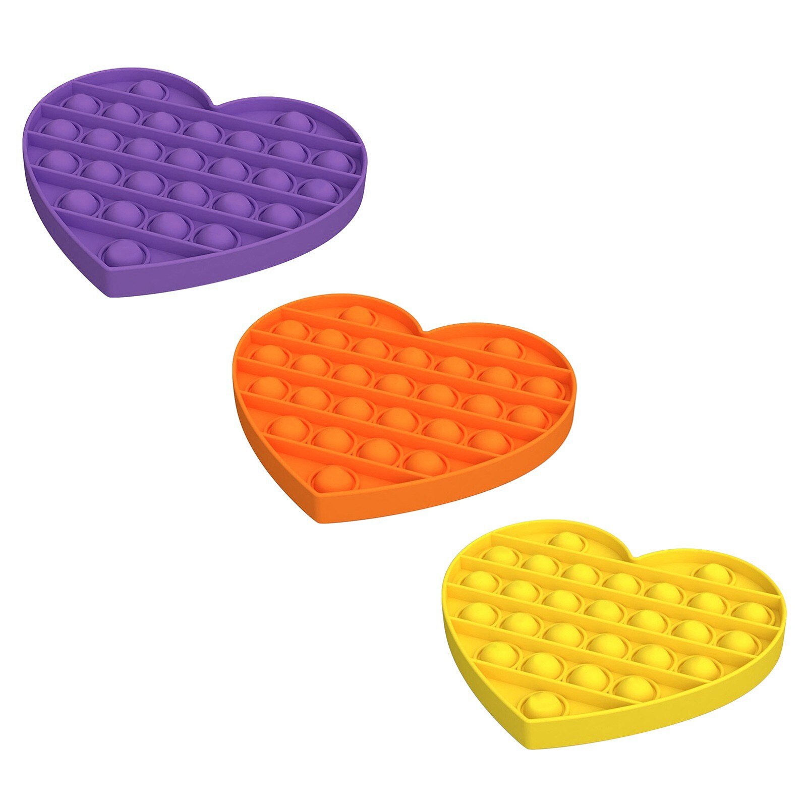 Push Bubble Sensory Toy Autism Special Needs Stress Reliever Helps Relieve Stress And Increase Focus Soft Squeeze Toy: D