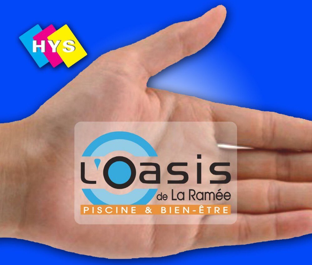 Personal business card and clear card for business