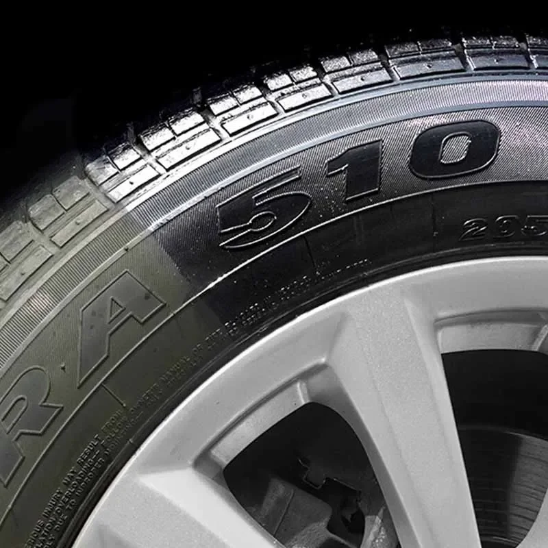 Revêtement brillant pour pneus de voiture, Aivc, plastique, caoutchouc, Agent de restauration de roues, polissage par pulvérisation, éclaircissant, détails automobiles