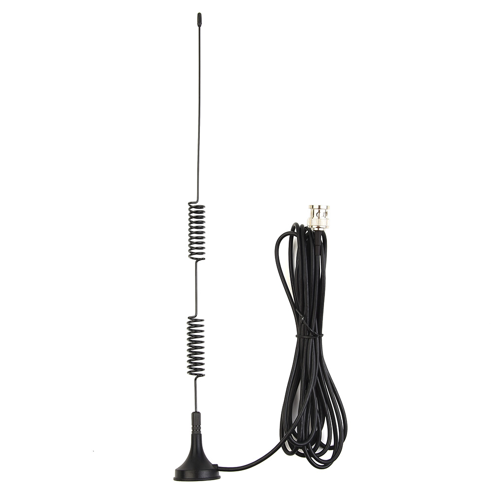 Antena de rádio amador, Scanner de rádio móvel, BNC Base Mounting Car Antenna, VHF UHF