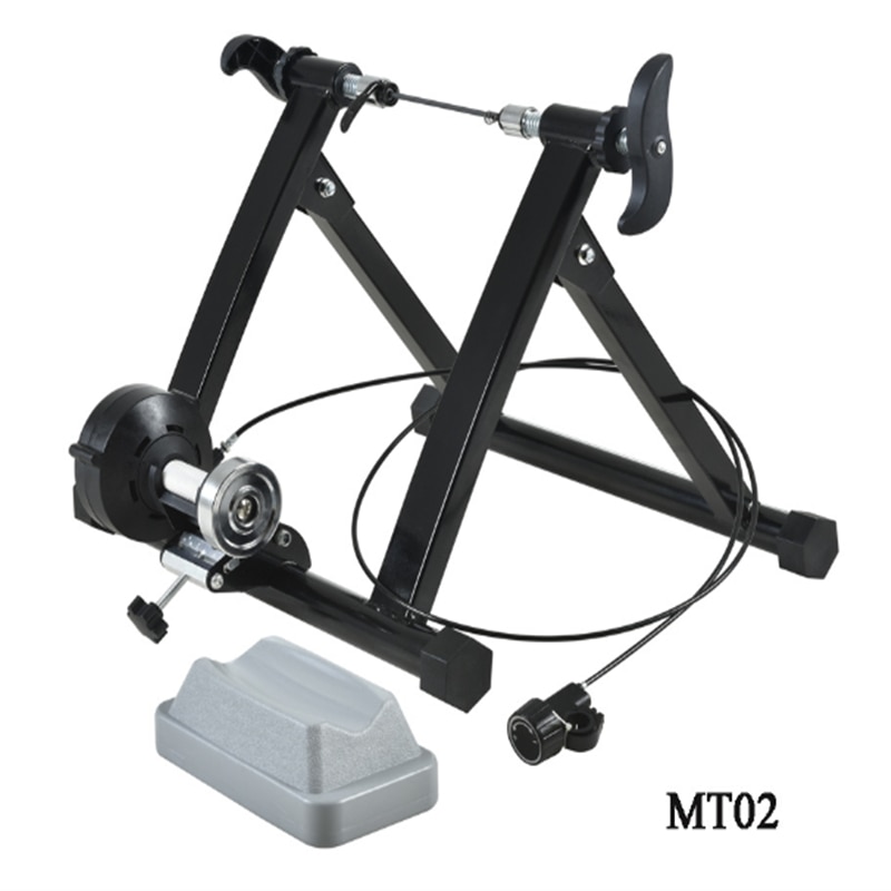 Indoor Exercise Bicycle Trainer 6 Speed Magnetic Resistance MTB Road Bike Trainer Stand Roller Fitness Station