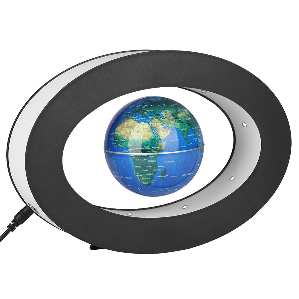 Elektronische Anti Zwaartekracht Globe Magnetische Levitatie Zwevende Globe World Map Led Light Kinderen Leren Home Decor Verjaardag