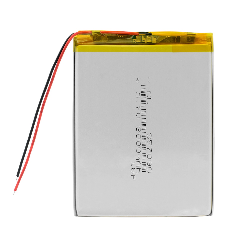 Rechargeable 3.7V 3000mAh li-ion Li-Po Lithium Li-polymer Battery 357090 Batteries With PCB For MP5 GPS DVD BT Speaker