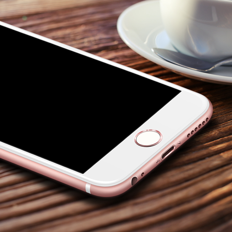 Polymer Material Touch ID Home button Sticker protector keypad keycap for IPhone 5s 6 6s Support Fingerprint Unlock Touch key ID