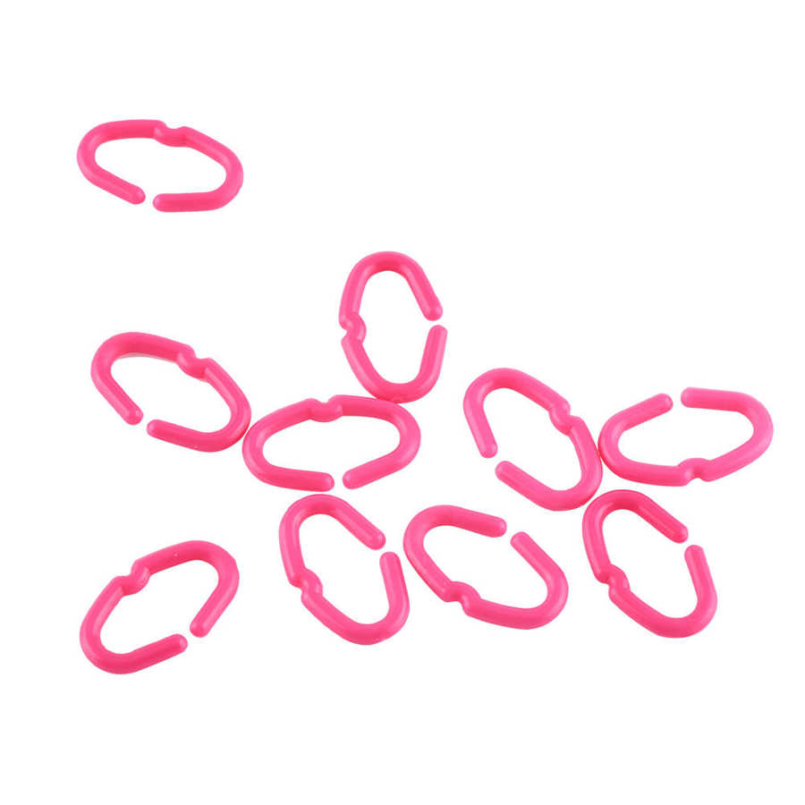 50 st kycklingnäbb spänne kuk mun snap ringar kyckling näbb ringar anti-peck ring verktyg storlek ml