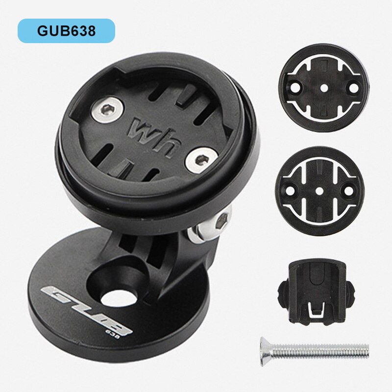 GUB Bicycle Computer 3K Carbon Fiber Holder For GARMIN Bryton Cateye Speedometers Stem Headset Steering Top Cap Install: GUB 638