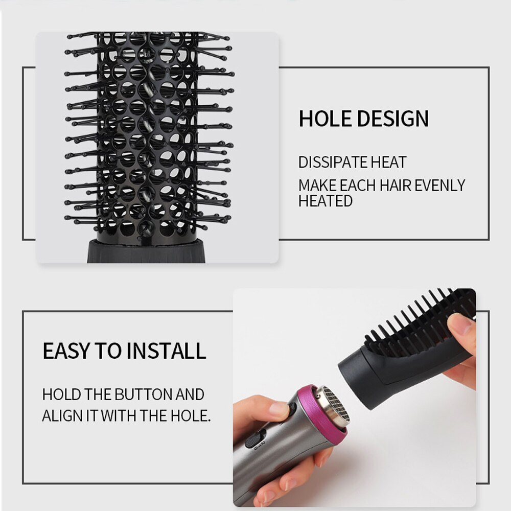 Brosse Soufflante Cheveux Haar Blower Brush 5 In 1 Een Stap Föhn En Volumizer Air Brush Haardroger Haarborstel gereedschap