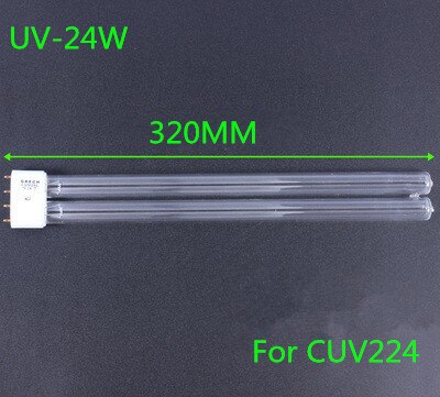 Sunsun fisketank bakteriedrepende lampe cuv serie uv bakteriedrepende lampe uv veke 3w 5w 7w 9w 13w 18w 24w 36w 55w veke: 24w