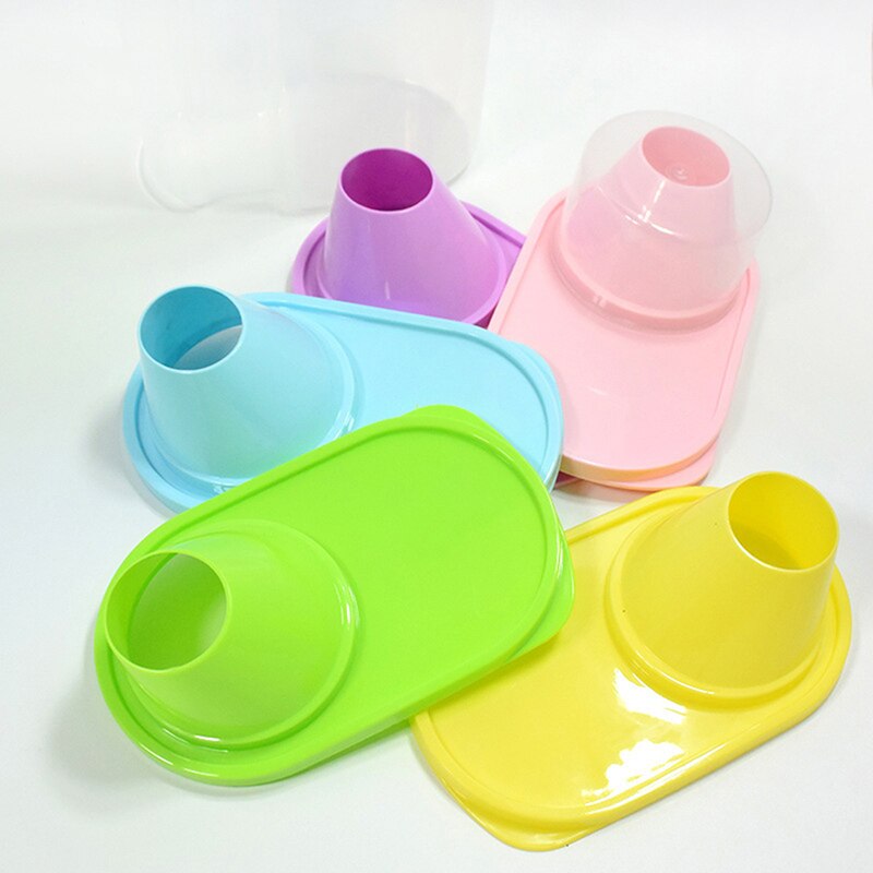 1PC Dog Food Box Cat Feeder Bucket Pet Bowl Feed Container Storage Barrel Box Dog Bowl Large Capacity Box Container