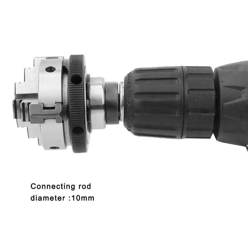 3 Jaw Lathe Chuck 63mm Safety Mini Lathe Chucks K01-63 chuck 3-jaw Self Centering Chuck+ Chuck connecting rod M14
